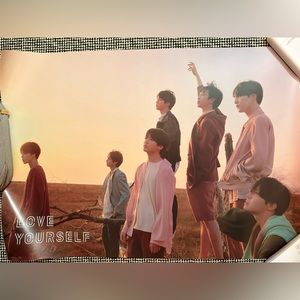 Official BTS Love Yourself Album Rolled Poster